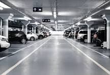 Covered Parking Spot Near Main Station