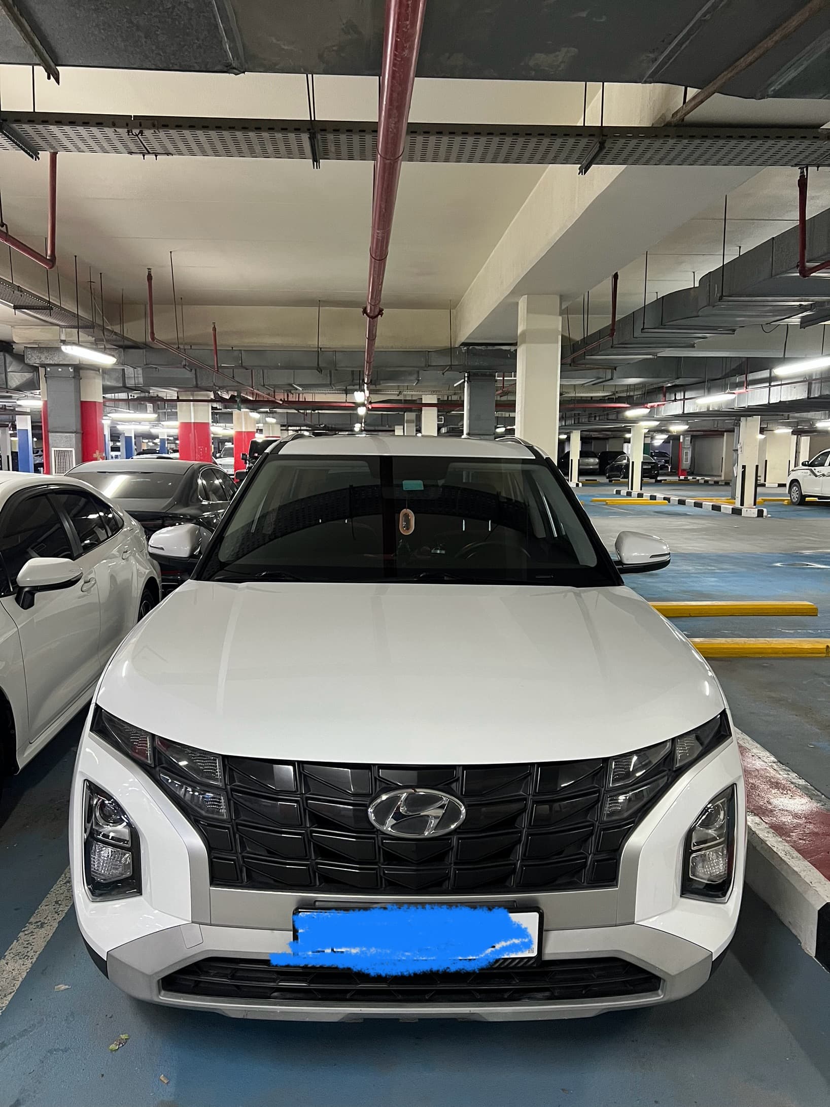 Basement parking in discovery garden