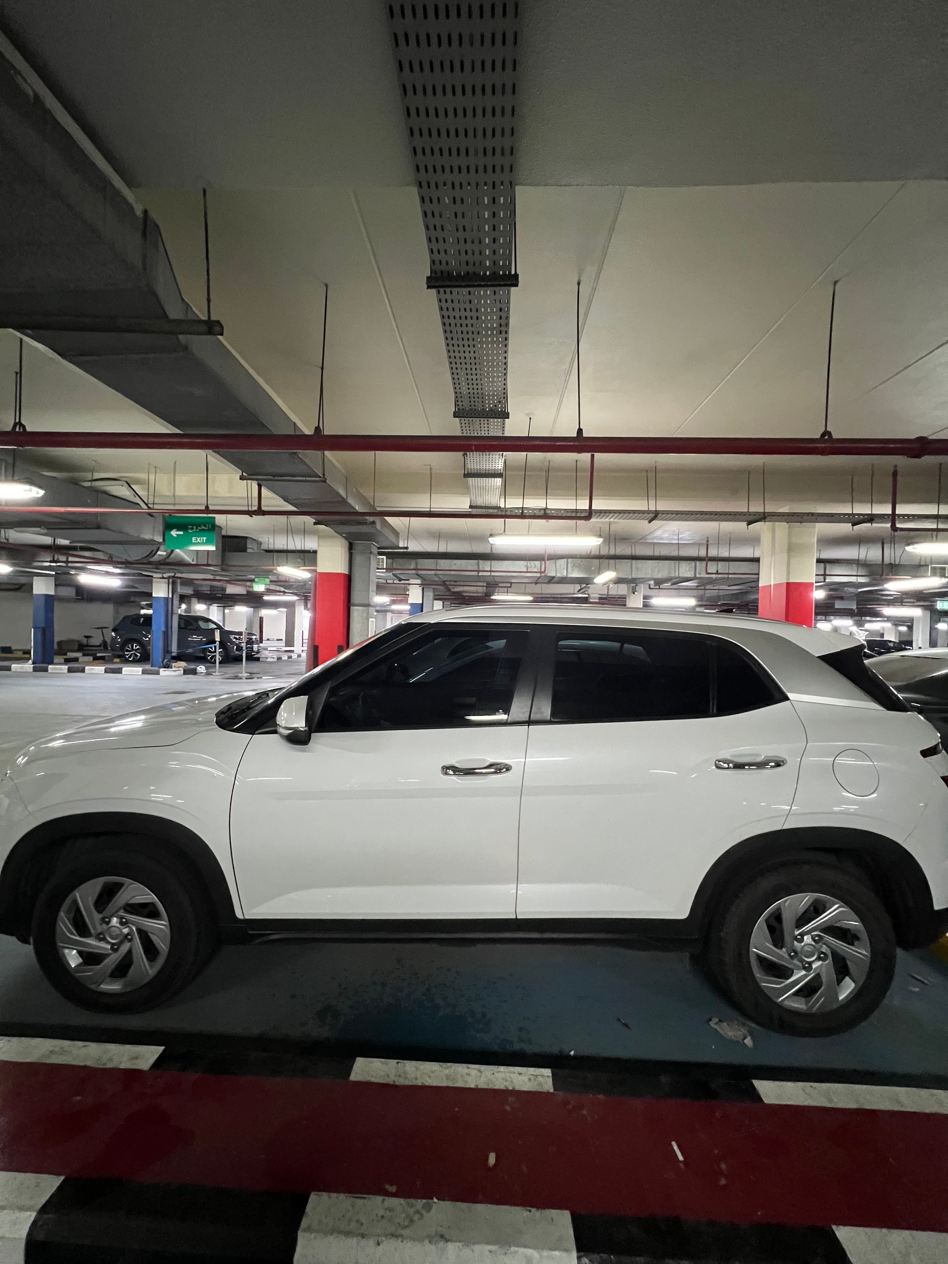 Basement parking in discovery garden