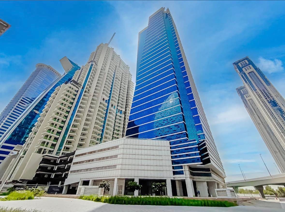 Covered parking space in Business Bay