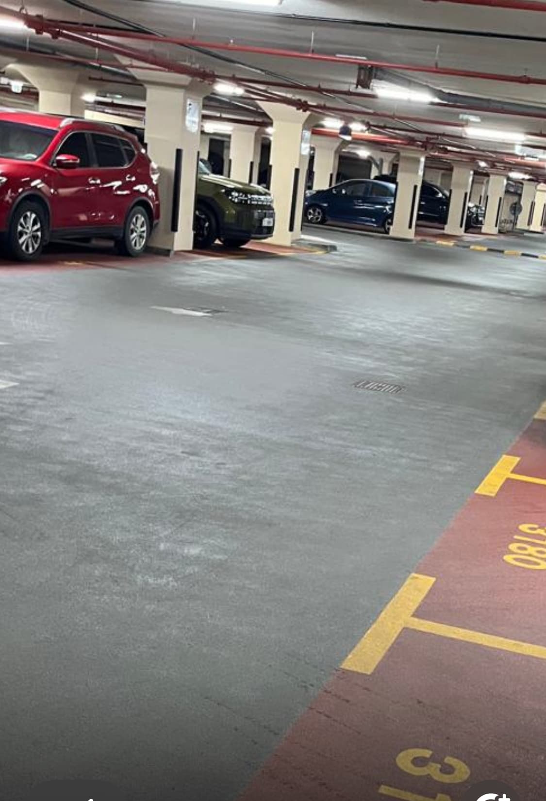 Covered parking in JLT cluster Q
