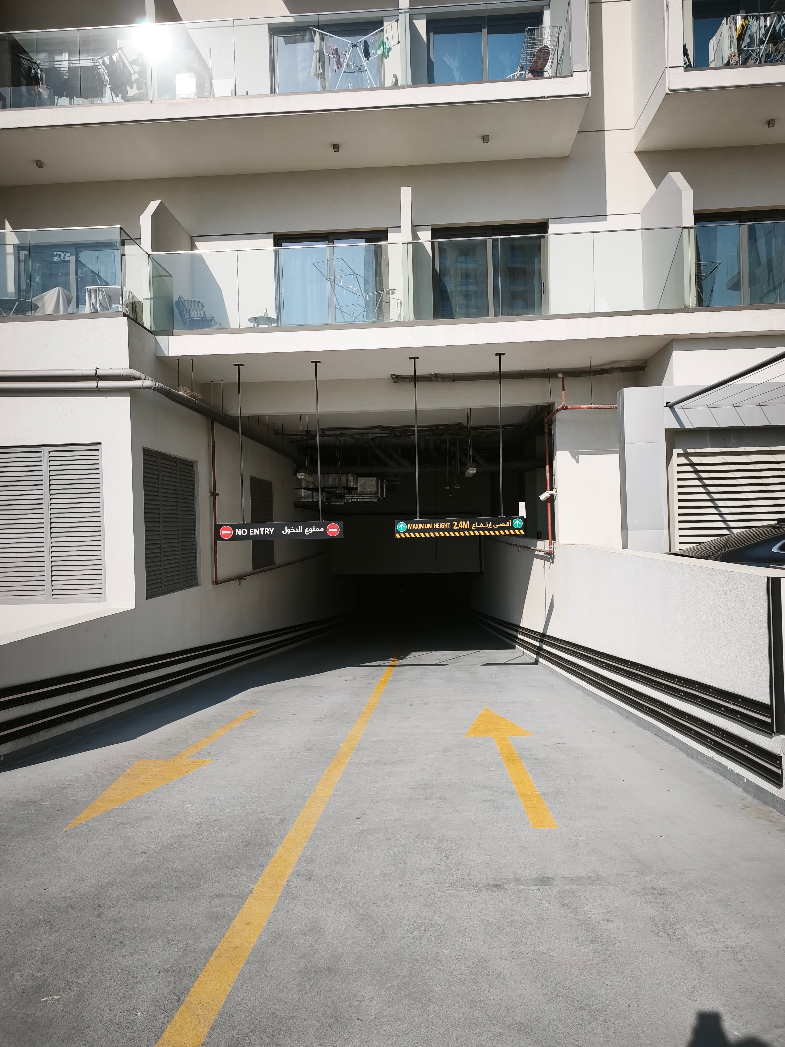 Covered Parking Space, Basement, Al Furjan, 24/7 Security, AED 450 monthly.