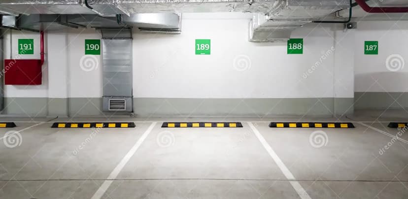 Parking space available at jvc