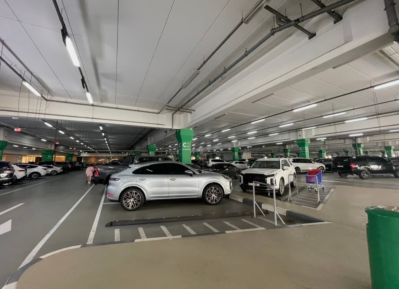 Mall of the emirates VIP parking
