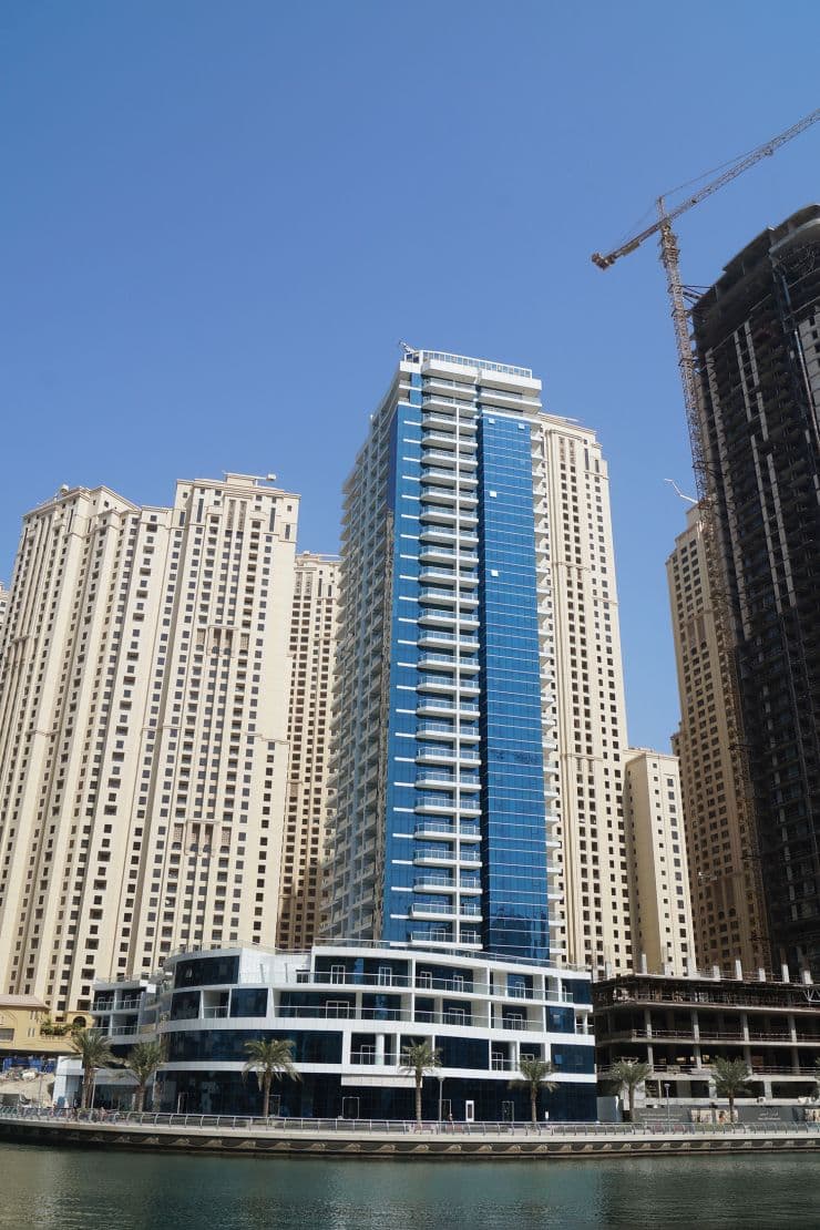 Dubai Marina Intercontinental Tower Indoor Parking