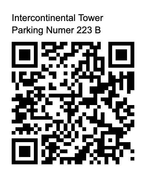 Dubai Marina Intercontinental Tower Indoor Parking
