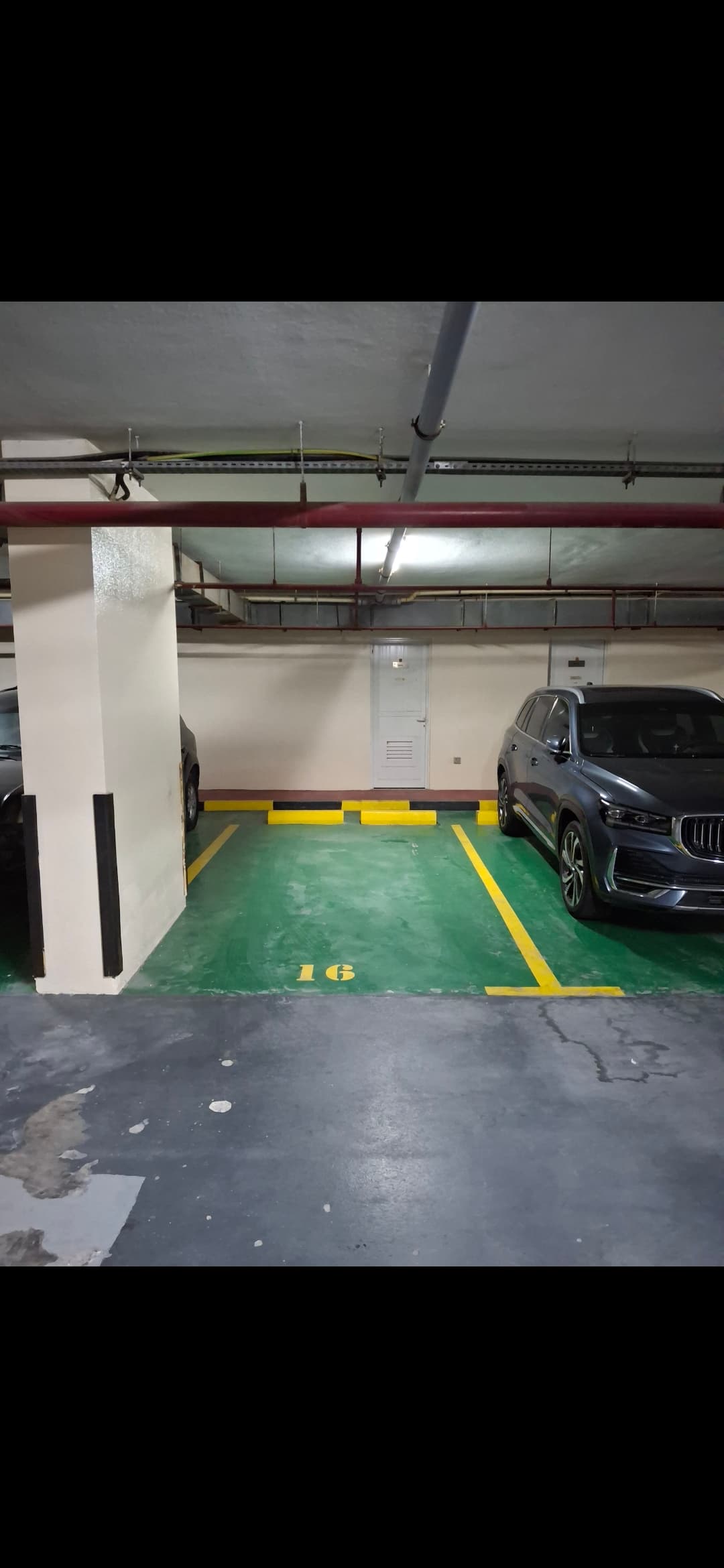 Basement parking in Dubai Silicon Oasis