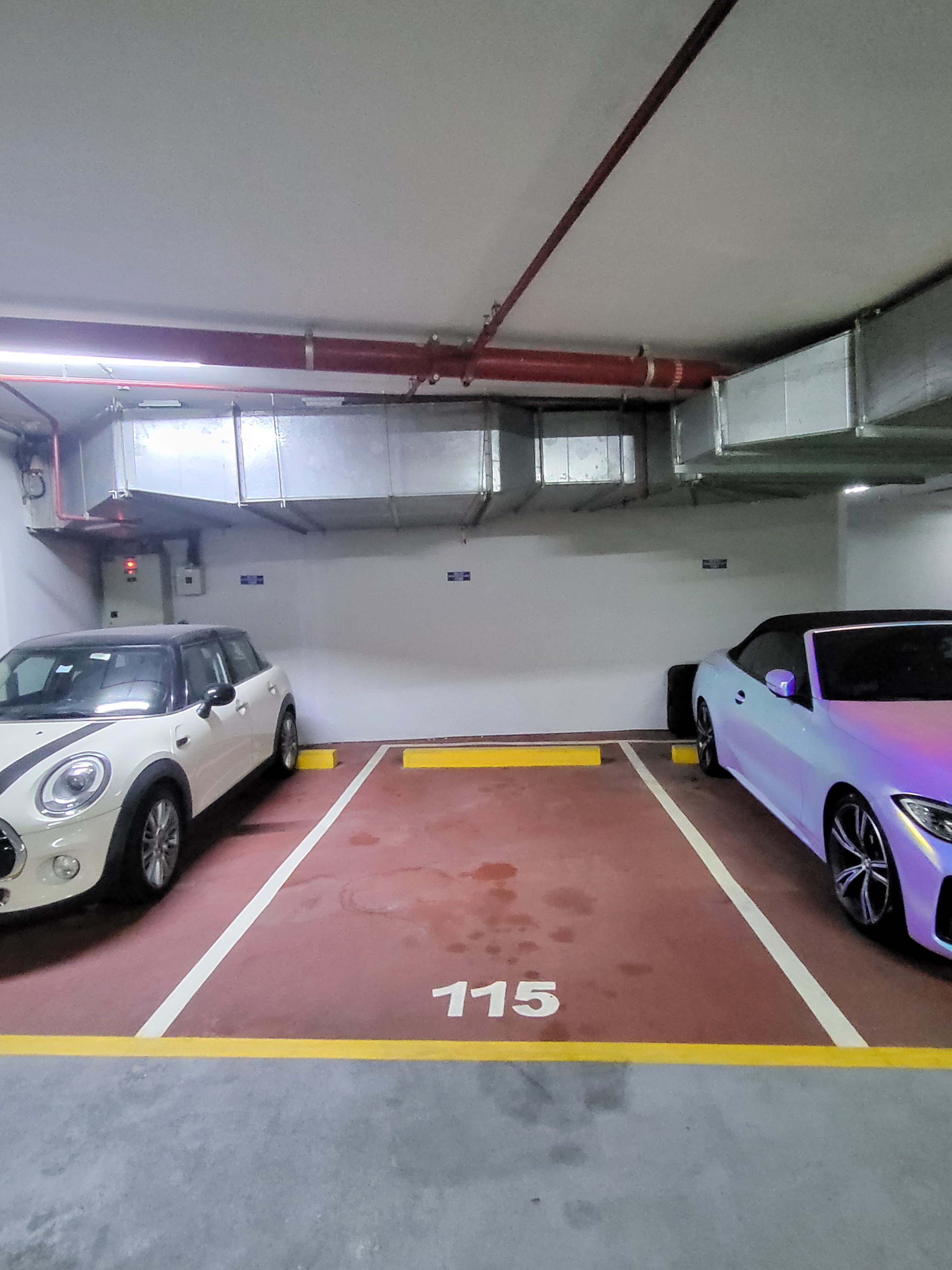 Covered Parking JBR Marina in front of Tram JBR 2